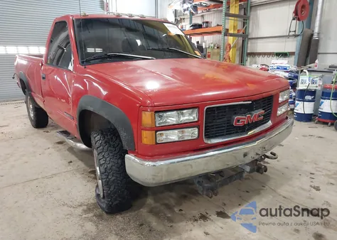 1996 GMC Sierra K2500 из США, поврежденный, VIN 1GTGK24R4TE520948